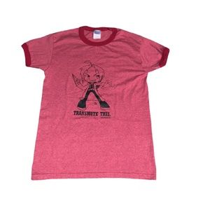 Vintage 2006 Full Metal Alchemist Edward Elric Ringer Shirt